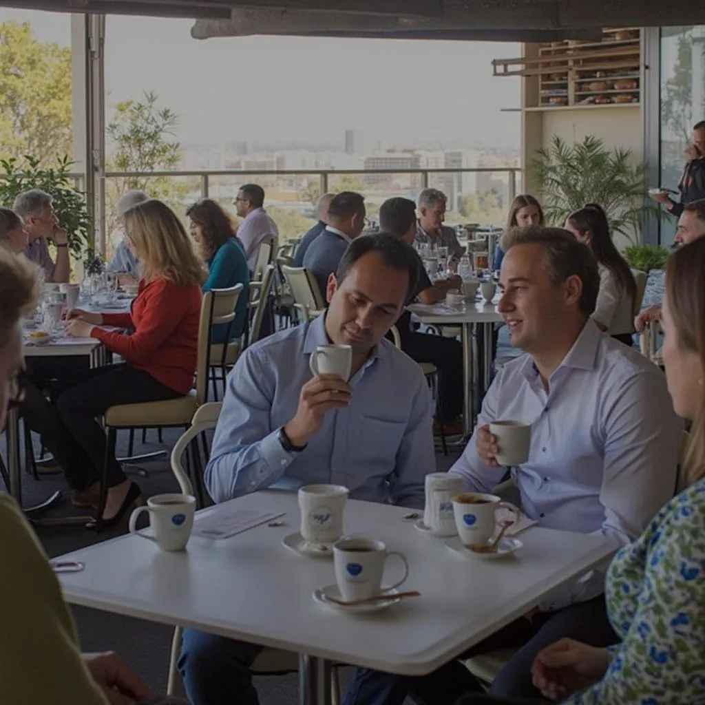 Evento de networking financiero